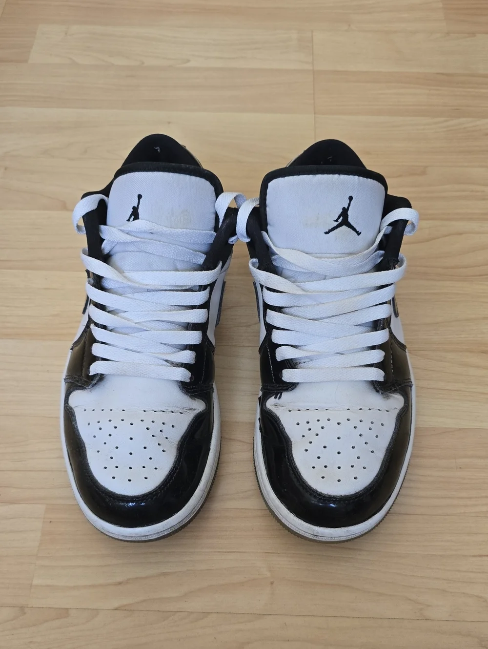 Nike Air JORDAN 1 Low DV1309-100 Black/White Sneaker Concord - Men's 8